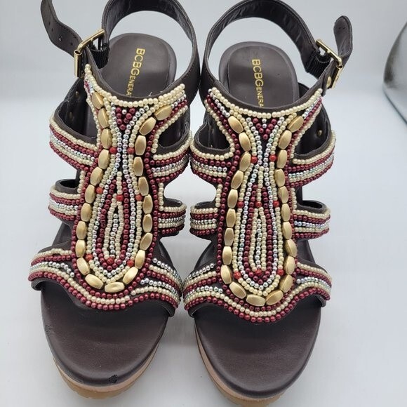 BCBGeneration BG-Barcelona Dk Cocoa2 Vachetta Size 9M - Picture 1 of 11